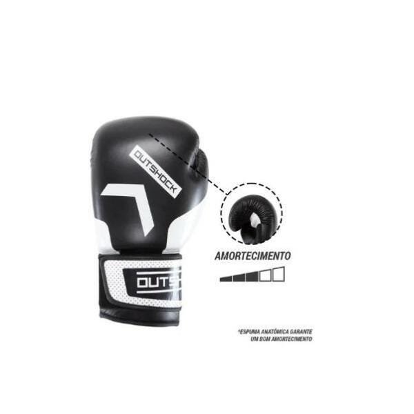 Luvas De Boxe E Muay Thay Bg300 Preta - 12 Oz - 3