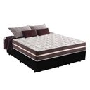 Ver imagem 1 de Cama Box Queen + Colchão Classic Queen Molas Superlastic (158x198x57) – Anjos