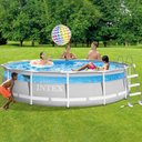 Ver imagem 2 de Piscina Estrutural Circular Clearview Completa 12.706 Litros 110v Intex