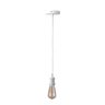 Lustres Pendente Lustre Industrial Retrô Edison 8cm Branco - 1