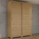Ver imagem 1 de Guarda-roupa Solteiro Pratico 2 Portas 2 Gavetas Hanover - Robel
