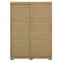 Ver imagem 2 de Guarda-roupa Solteiro Pratico 2 Portas 2 Gavetas Hanover - Robel