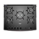 Ver imagem 4 de Fogão 5 Bocas Preto com Mesa de Vidro e Timer Digital Dako Supreme Black Glass Bivolt
