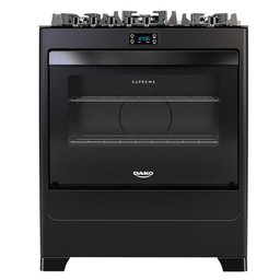 Fogão 5 Bocas Preto com Mesa de Vidro e Timer Digital Dako Supreme Black Glass Bivolt - 1