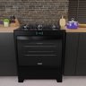 Fogão 5 Bocas Preto com Mesa de Vidro e Timer Digital Dako Supreme Black Glass Bivolt - 7