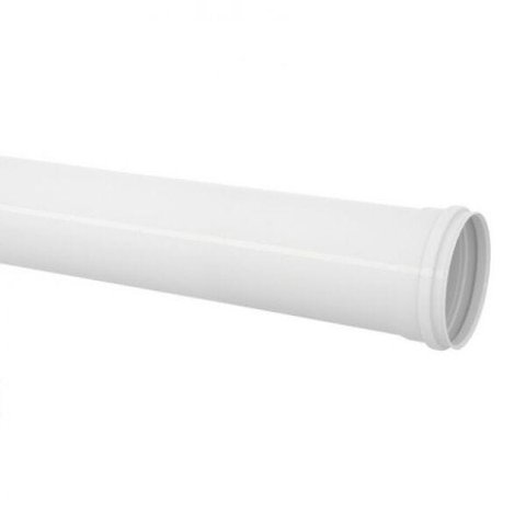 Tubo Cano PVC Esgoto Branco de 50mm Barra 6 Metros