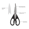 Tesoura de Cozinha Multiuso Preta Kitchenaid - 6