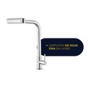 Ver imagem 3 de Torneira de Cozinha Gourmet Bancada Pia Rotativa 360° Aço Inox 304 Prata Brinovar