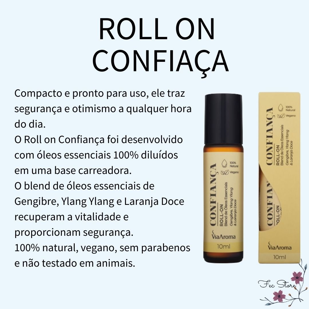 Kit 3 Roll On Blend De Óleos Essenciais Via Aroma 10ml Madeiramadeira 4205