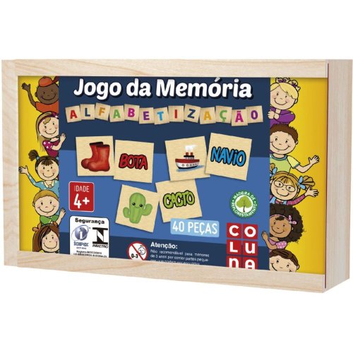 Jogo Educativo Cognitivo Aprendendo o Alfabeto para Crianças e Idosos  Coleção Tea e Amor Alfaau2