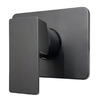 Acabamento Registro Docol Monocomando Preto Quadrado Metal:preto Fosco - 2