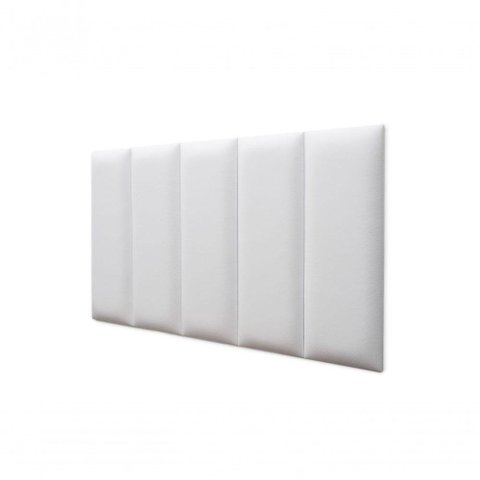 Placas Cabeceira Solteiro 100cm X 60cm 5 Placas Branco