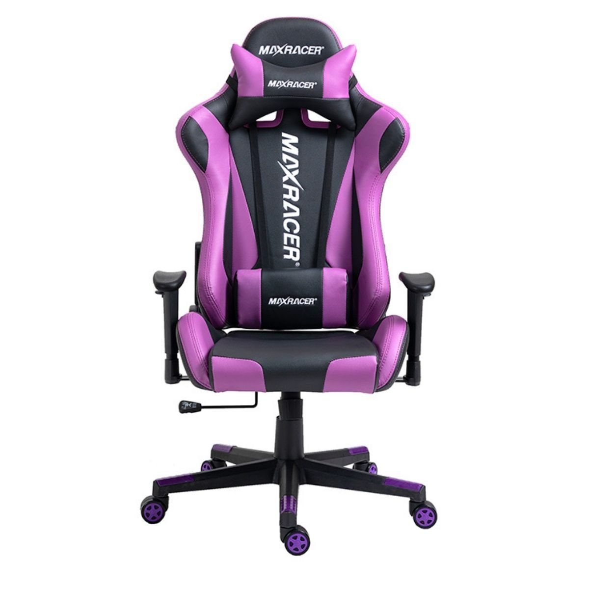 Cadeira Gamer MaxRacer Skilled Roxa Reclina 180 graus - 1