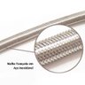 Engate Rabicho Inox Trançado 1/2 Polegadas 60 cm Mangueira Flexivel Kit 12 Uni Pia Banheiro Torneira - 4