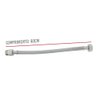 Engate Rabicho Inox Trançado 1/2 Polegadas 60 cm Mangueira Flexivel Kit 12 Uni Pia Banheiro Torneira - 6
