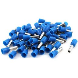 500un Terminal Tubular Ilhós Conector 2,5mm Pré Isolado - 5