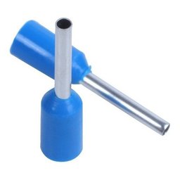500un Terminal Tubular Ilhós Conector 2,5mm Pré Isolado - 1