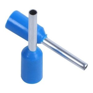 500un Terminal Tubular Ilhós Conector 2,5mm Pré Isolado