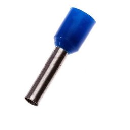 500un Terminal Tubular Ilhós Conector 2,5mm Pré Isolado - 2