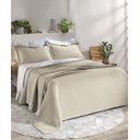 Ver imagem 1 de Kit Colcha Londres - Casal - Bege