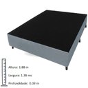Ver imagem 2 de Base Box para Colchão Casal Itaflex 1,38x1,88x0,39