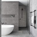 Ver imagem 1 de Papel de Parede Lavavel para Banheiro Cozinha Revestimento Quartzo Cinza Tacolado 0,58 X 1,00m