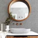 Ver imagem 4 de Papel de Parede Lavavel para Banheiro Cozinha Revestimento Quartzo Cinza Tacolado 0,58 X 1,00m