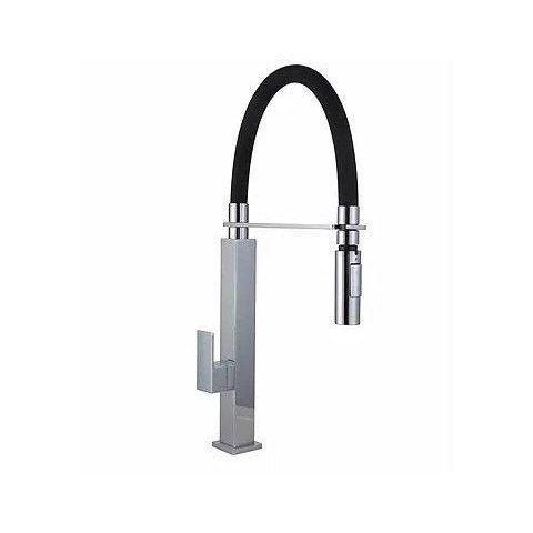 Torneira Quadrado Cozinha 2 Jatos com Bica Móvel e Retrátil Dg1025