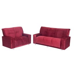 Sofá Montana 3 e 2 Lugares Estofados Umuarama - 2