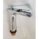 Ver imagem 2 de Misturador Monocomando Cascata Curva cromada bica baixa