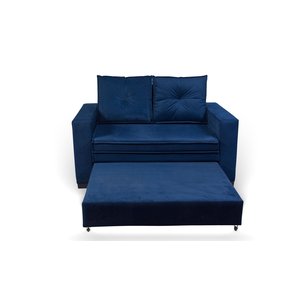 Sofá Cama Pávia Sonho Azul Abílio