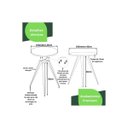 Ver imagem 6 de Conjunto 2 Mesinhas Lateral Canto Sala Quarto Redonda P.p Fs