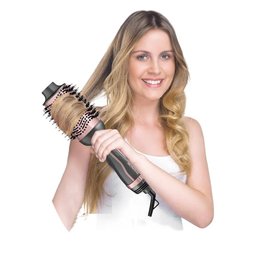 Escova Secadora Mondial Grey Rose Keratin ES-11 Cinza/Rosa - 2