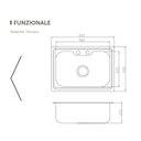 Ver imagem 4 de Cuba Inox 20231 com Acessorios e Tabua de Corte