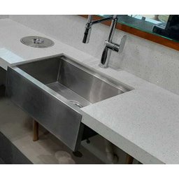 Cuba Inox Farm - 67 x 47 x 20 Modelo Fazenda Inox Escovado - 4