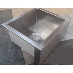 Cuba Inox Farm - 67 x 47 x 20 Modelo Fazenda Inox Escovado - 2
