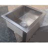 Cuba Inox Farm - 67 x 47 x 20 Modelo Fazenda Inox Escovado - 2