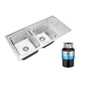 Ver imagem 2 de Cuba Inox C/lixeira Debacco 20229 e Triturador 56 - 110v