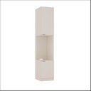 Ver imagem 2 de Mesa de Cabeceira Modular Direita 2 Portas 1 Gaveta Hera CabeCasa MadeiraOriginals Off White/Cream