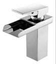 Ver imagem 1 de Monocomando para lavatorio de Mesa Bica Baixa - Cascata Quadrada V-9522