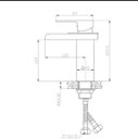 Ver imagem 5 de Monocomando para lavatorio de Mesa Bica Baixa - Cascata Quadrada V-9522