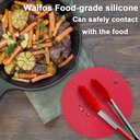 Ver imagem 3 de 4 Esteira de Silicone Walfos, Suporte de Panelas Resistente Ao Calor Multiuso Antiderrapante