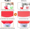 Ver imagem 6 de 4 Esteira de Silicone Walfos, Suporte de Panelas Resistente Ao Calor Multiuso Antiderrapante
