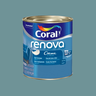 Tinta Acrílica Renova Fosco Branco Paredes Tetos Lata 800ml Coral Creme de Pintura - 4