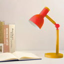 Ver imagem 7 de Luminária Mesa Abajur 45cm Articulada Retrô Madeira Gimpo Kjtd-685-pai:vermelho