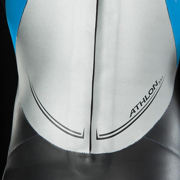 Long John Mormaii Cavado 3.1mm Triatlhon Homem / Preto+Prata+Azul / G / Homem - 4