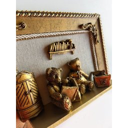 Quadrinho Decorativo Infantil Família Ursinho Luxo - 5