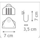 Ver imagem 6 de Kit Lixeira Embutir 3l + Dosador + Porta Esponja Em Inox 304