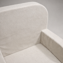 Ver imagem 2 de Cama Montessoriana Tamanho Infantil Modelo Sonhos em Tecido de Bouclê - sem Colchão