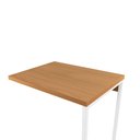 Ver imagem 2 de Mesa de Apoio Kappesberg Canela/Branco 60CMX45CM
